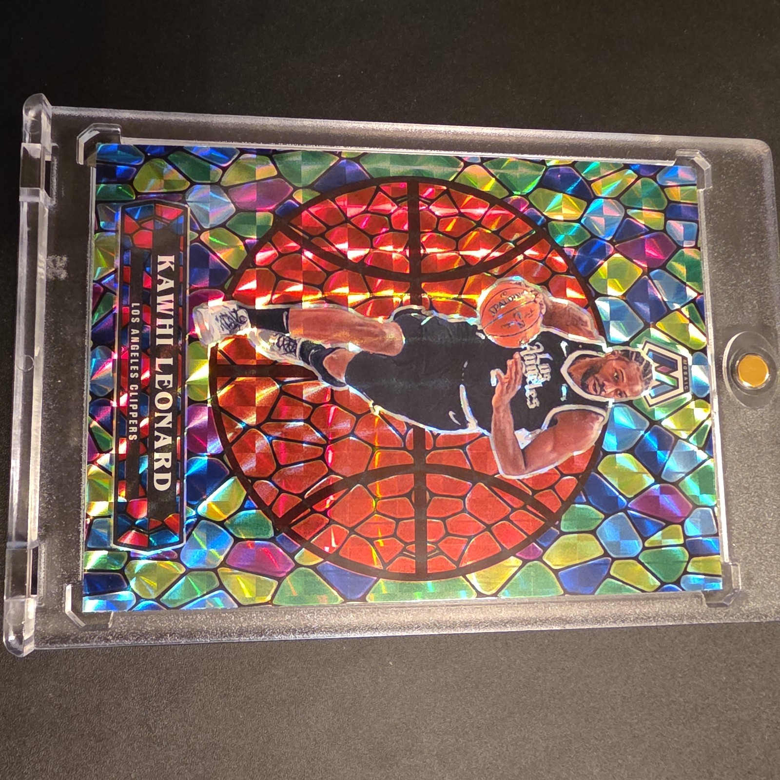 2020-21 Panini Mosaic Stained Glass Kawhi Leonard #7🔥