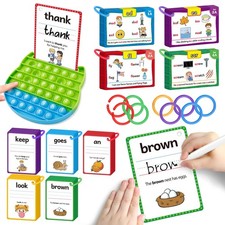 Sight Words Flash Cards, Phonics Games Learn to Read Spelling Reading Learnin...