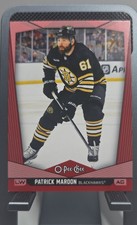 2024-25 O-Pee-Chee - Patrick Maroon #411 Red Border