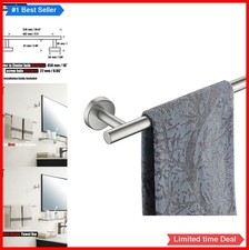 Bath Towel Bar 20.5 Inch 304 Stainless Steel Brushed Finish Wall Mounted Towel