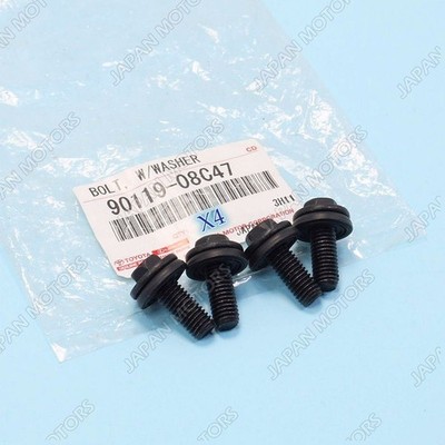 x4 New Genuine OEM Toyota Lexus Roof Rack Bracket Bolts with
