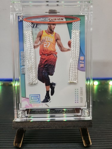 2018-19 Panini - Rudy Gobert #72  w/ GAME USED NET (#10 of 49)