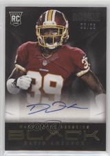 2013 Panini Black Rookie Gold Signatures 8/25 David Amerson #131 Auto 0v0