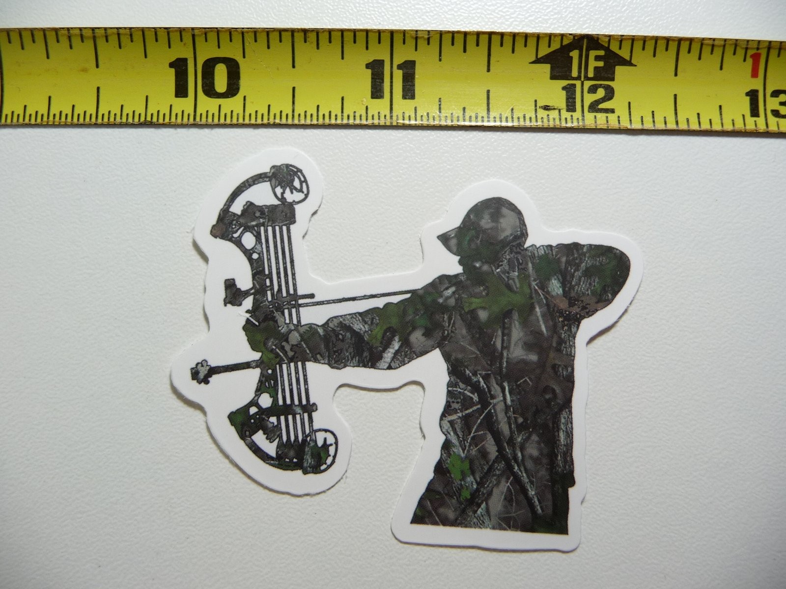 Compound Bow Hunter Decal Sticker for Hunting and Wildlife Enthusiasts