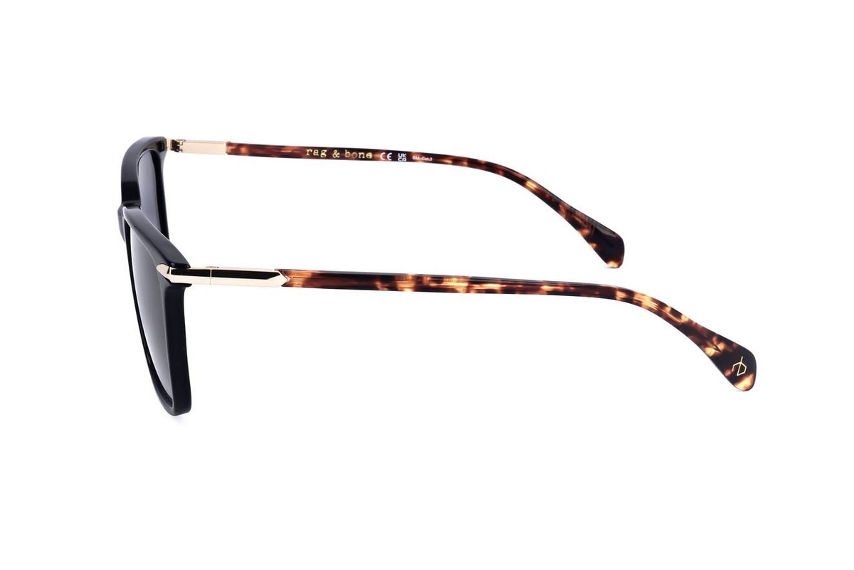Rag & Bone RNB5028/G/S WR7 BLACK HAVANA 55/18/145 Men's