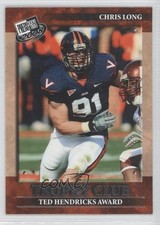 2008 Press Pass Trophy Club Chris Long #56 0b1