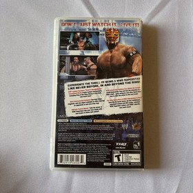 WWE Smack Down VS RAW 2007 (Sony Playstation Portable PSP, 2006) Complete CIB