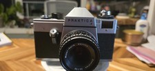 1972-1975 Pentacon Praktica LB w/ Domiplan 50mm f/2.8Lens - Condition: B
