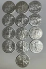 13x 2012 Silver Eagles .999 Fine Silver 1 oz BU Uncirculated – U.S. Coins Lot