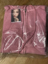 AESPA aespa ENCON MD HOODIE ningning PINK HOODIE ZIP-UP