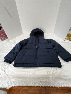 Original Crewcuts Outerwear Jacket Boys XS Hooded Puffer Polyester Winter Coat