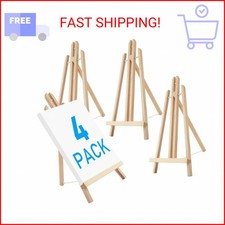 Falling in Art 16 Inch Wood Easel Stand, Tabletop Display Stand A-Frame Artist E