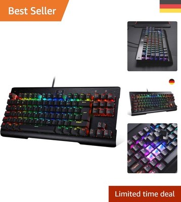 RGB Beleuchtete K561 TKL Gaming-Tastatur mit Blue Switches -