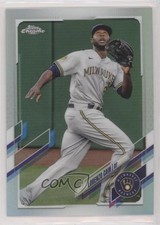 2021 Topps Chrome Refractor Lorenzo Cain #86 09lb