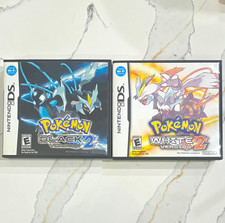 Pok mon Black 2 Pok mon White 2 Complete in Box/CIB/AUTHENTIC