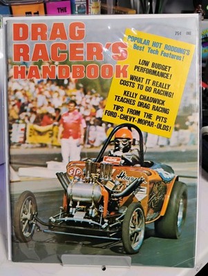 Vintage Drag Racer Handbook Magazine Bagged And Boarded Nice!