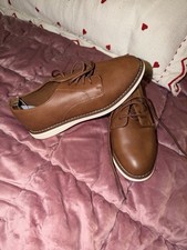 Cat And Jack Brown Franco Kids Dress Shoes Size 6
