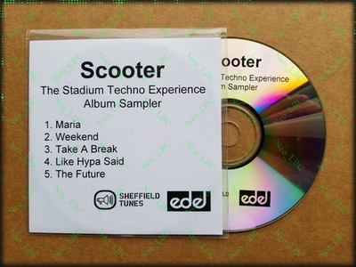[MEGA RARE] ''Scooter - The Stad. Tech. Exp. (Album Sampler)'' (CD, UK) [2003]