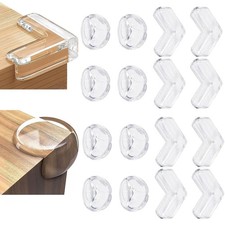Corner Protector Baby 16 PCS Clear L  Ball Shape Table Edge Guards  Baby