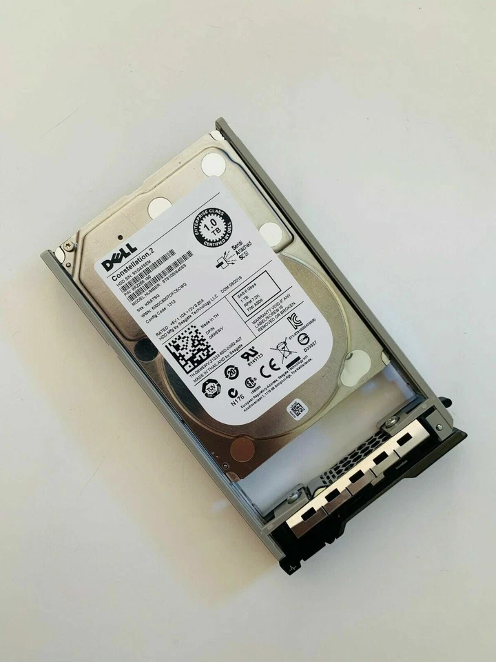 DELL 9W5WV 09W5WV 1TB 7.2K 6G SFF SAS Hard Drive ST91000640SS With Tray - Image 3 of 4