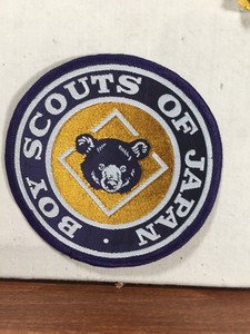 Boy Scouts of Japan bear emblem International Patch
