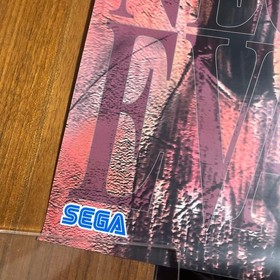 Evangelion Sega Saturn Non  Poster B2 Unit 01
