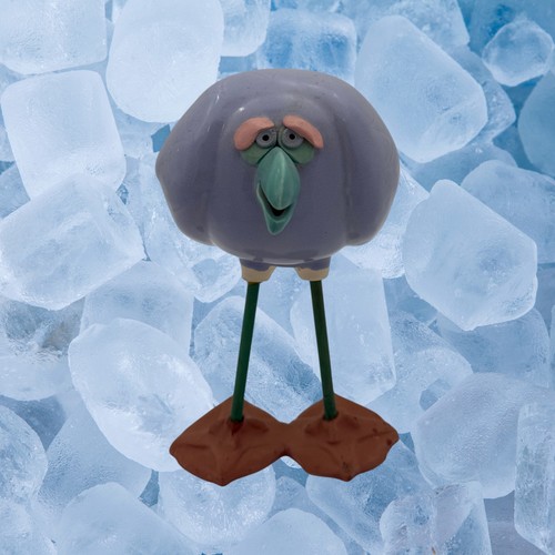 JW Signed Pottery Vtg Studio Art 'Funny Bird/Seagull 'Figurine