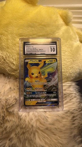 CGC 10 Pokemon Pikachu GX SM232 Promo 2019 Holo