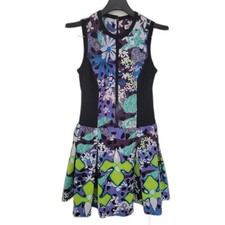 Peter Pilotto x Target Multicolor Sleeveless Fit Flare Dress