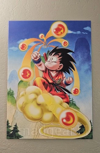 The Legend of Goku Limited Edition Displate | Dragon Ball