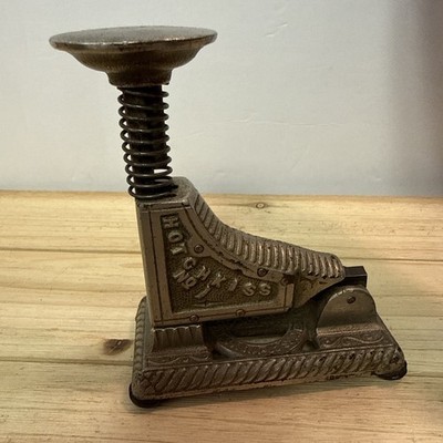 Vintage c1895 Vintage Hotchkiss No. 1 Office Supply Antique Desk/Floor Stapler
