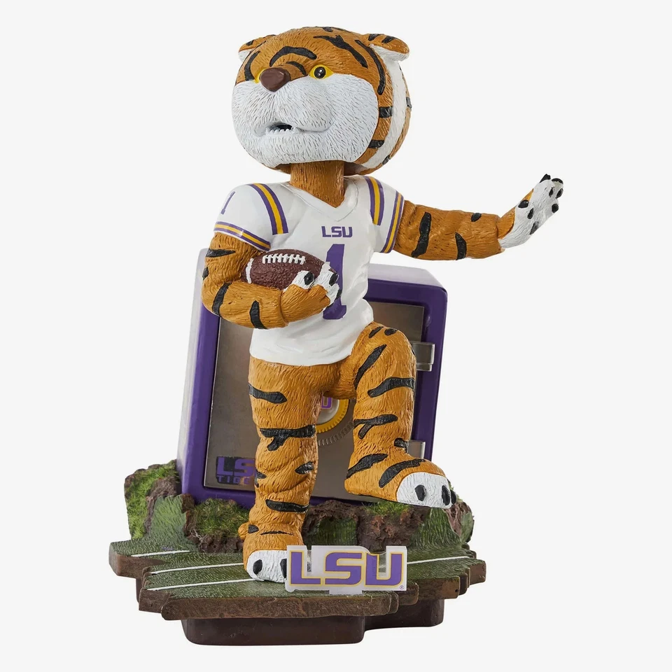 Mike The Tiger LSU Tigers Bank Bobblehead NCAA College - Image 1 of 1