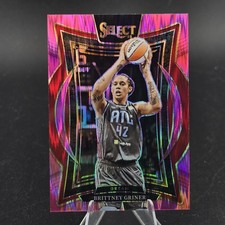 2025 Panini Select WNBA Pink Flash Concourse #61 BRITTNEY GRINER Atlanta Dream