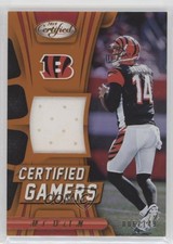 2018 Certified Certified Gamers Mirror Orange 6/149 Andy Dalton #CG-AD fm0
