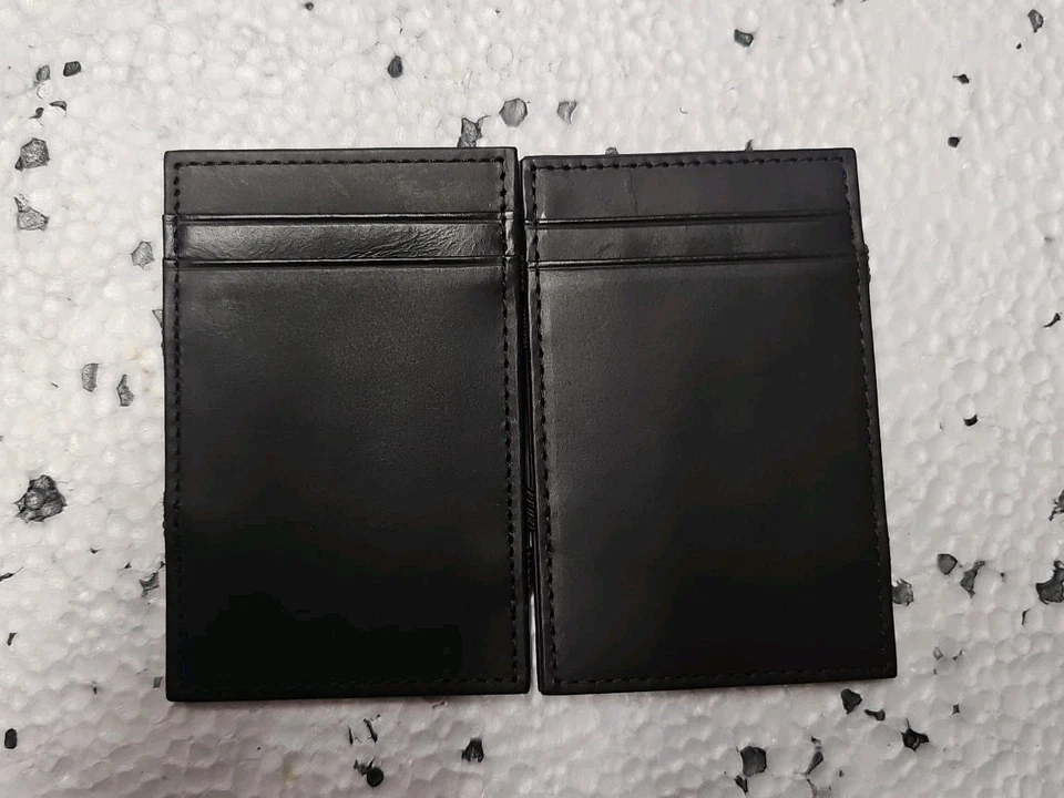 J.Crew Hombre Cuero Magic Walltet Espresso Talla Única Artículo #71375 Foto 3 de 3