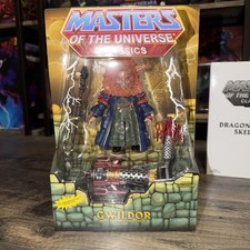 MASTERS OF THE UNIVERSE CLASSICS GWILDOR MOC W MAILER MOTU MOTUC