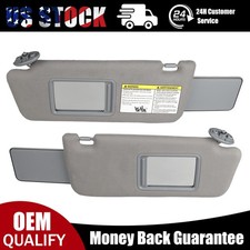 For Toyota Tacoma 2005-2015 Gray Sun Visor Lh Driver Rh Passenger Side 1 Pair For Toyota Tacoma 2005-2015 Gray Sun Visor Lh Driver Rh Passenger Side 1 Pair