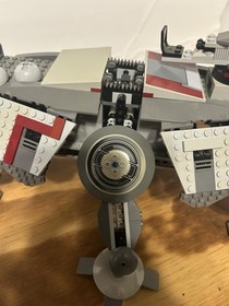 Lego 7675 Star Wars AT-TE WALKER Incomplete With Manual NO minifigures READ!!