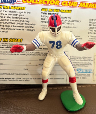 Very HTF 1989 Bruce Smith Buffalo Bills Starting Lineup LOOSE