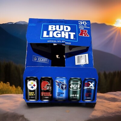 2017 NFL KICKOFF Empty Bud Light 36 Pack NFL . | eBay