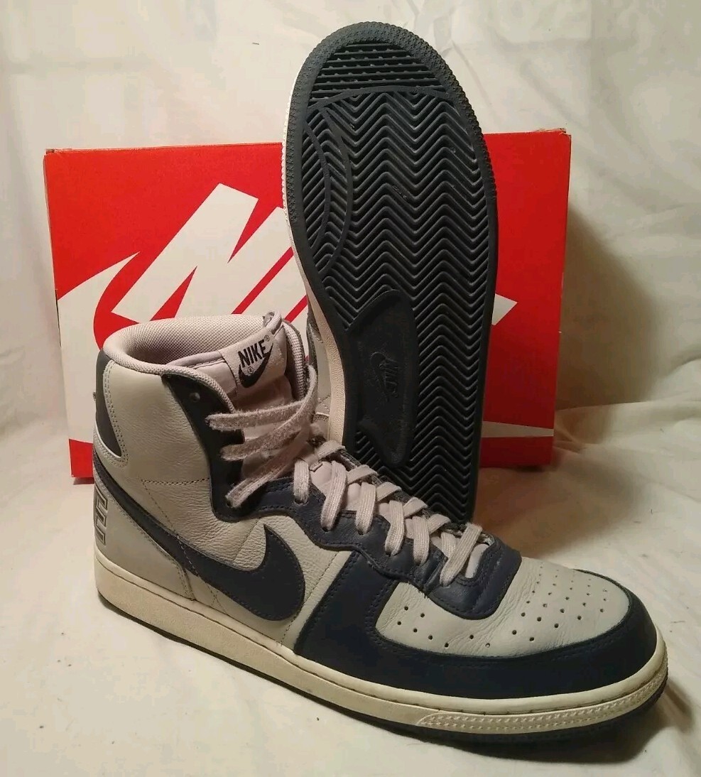 M-11.5 Nike Terminator High Georgetown Gray & Navy Great