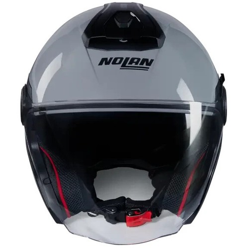 Casco Moto Scooter Jet NOLAN N40-5 06 Clásico N-Com 303 Gris Brillante Talla S - Imagen 2 de 3