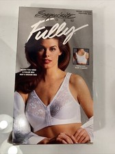 Exquisite Form Fully Bra 36C White Front Closure Posture Bra