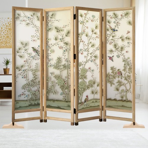 Set of 5 Screen Base Room Partition Support Brackets Dressing Screens Dividers - Picture 8 of 12