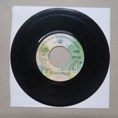 BELLAMY BROTHERS SLIPPIN' AWAY/LET'S GIVE LOVE A GO VINYL 45 VG 24-32