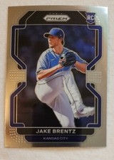 2022 Panini Prizm Jake Brentz Tier 3 Rookie RC #258 Kansas City Royals MLB