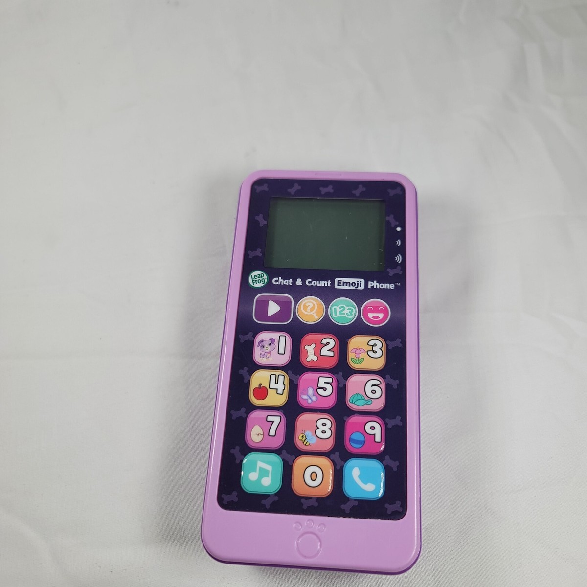 Leapfrog Chat Count Emoji Phone Purple