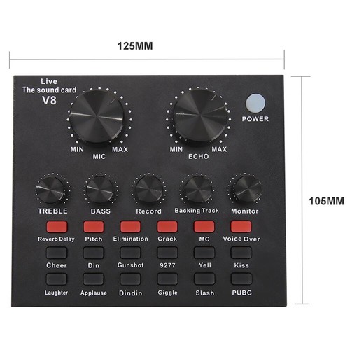 Home Studio Recording Kit Mixer Condenser Microphone Set for PC Music Podcast - Picture 12 of 20
