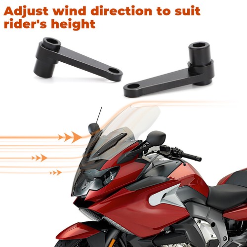 2x Windscreen Deflector Lifting Mount Bracket For BMW K1600GT GTL K1600B R1200RT - Picture 11 of 12