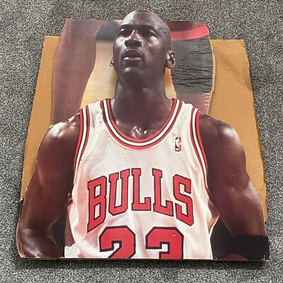 Vintage 1996 Bulls Michael Jordan Life-Sized Upper Deck Cardboard
